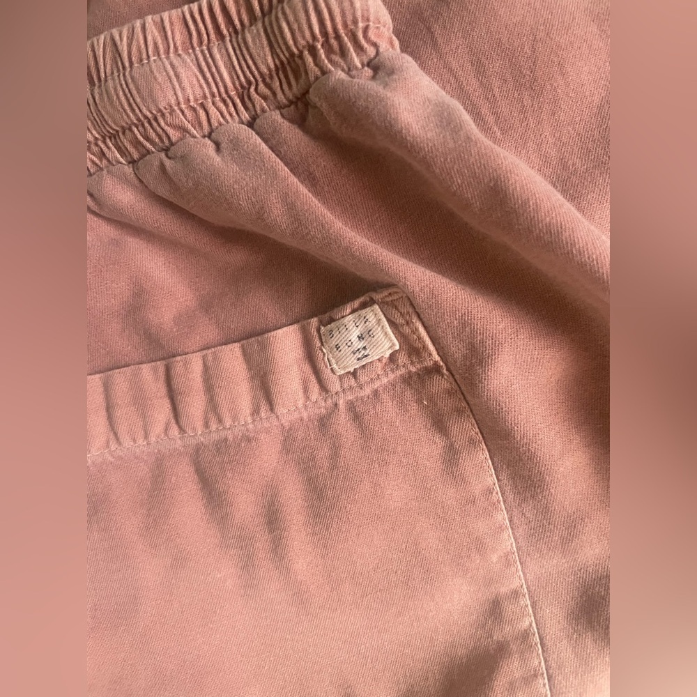BILLABONG Beachy Keen Womens Casual Pants Dusty Peach Utility Drawstring - Picture 12 of 16